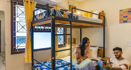 Zostel Visakhapatnam (Vizag) Room Type - 1 Bunk Bed | Deluxe 4 Bed Mixed Dorm | Shared en-suite washroom Zostel Visakhapatnam (Vizag) Room Type - 1 Bunk Bed | Deluxe 4 Bed Mixed Dorm | Shared en-suite washroom