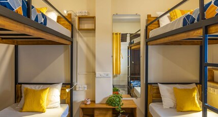 Zostel Visakhapatnam (Vizag) Room Type - 1 Bunk Bed | Standard 4 Bed Mixed Dorm | Shared en-suite washroom Zostel Visakhapatnam (Vizag) Room Type - 1 Bunk Bed | Standard 4 Bed Mixed Dorm | Shared en-suite washroom