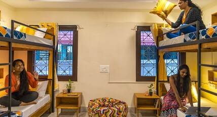 Zostel Visakhapatnam (Vizag) Room Type - 1 Bunk Bed | Deluxe 4 Bed Female Dorm | Shared en-suite washroom Zostel Visakhapatnam (Vizag) Room Type - 1 Bunk Bed | Deluxe 4 Bed Female Dorm | Shared en-suite washroom