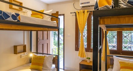 Zostel Visakhapatnam (Vizag) Room Type - 1 Bunk Bed | Superior 4 Bed Mixed Dorm (with balcony) | Shared en-suite washroom Zostel Visakhapatnam (Vizag) Room Type - 1 Bunk Bed | Superior 4 Bed Mixed Dorm (with balcony) | Shared en-suite washroom
