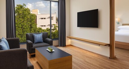 Fairfield by Marriott Jaipur Room Type - Family Suite, Guest Room, 1 King, City View Fairfield by Marriott Jaipur Room Type - Family Suite, Guest Room, 1 King, City View