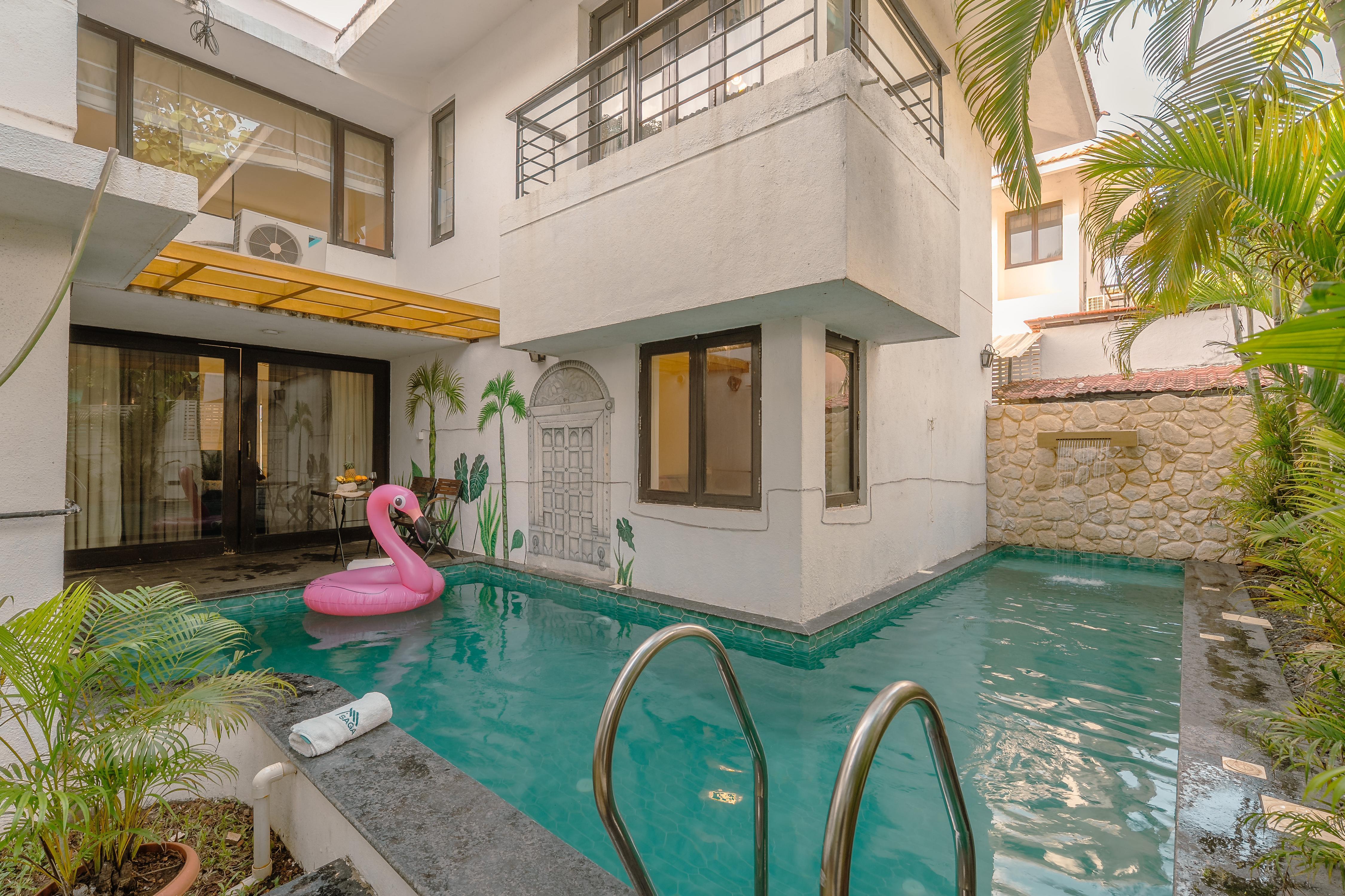 Saga De Rhodes A, 3BHK Private Pool Villa in Candolim - Tap to explore photos