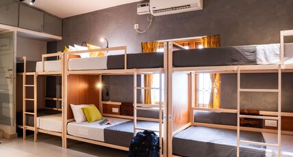 Zostel Kochi (Ernakulam) Room Type - 1 Bunk Bed | Deluxe 10 Bed Mixed Dorm | Shared en-suite washroom Zostel Kochi (Ernakulam) Room Type - 1 Bunk Bed | Deluxe 10 Bed Mixed Dorm | Shared en-suite washroom
