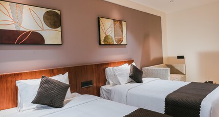 Fortview Suites Room Type - Deluxe Room Two Full Bed