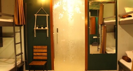 Forrest Hostels Room Type - Monstera Room(Only Females Allowed)