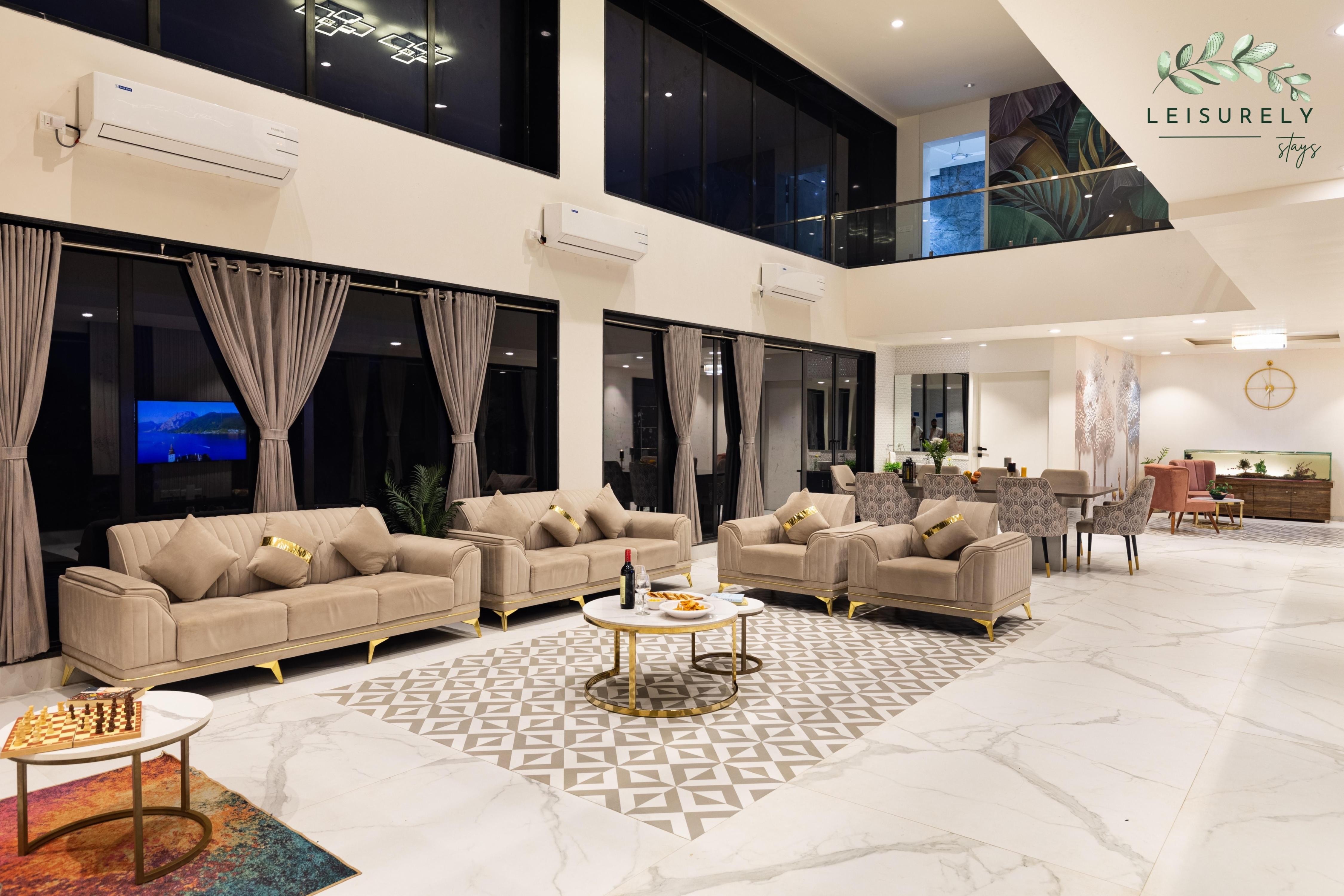 Stay Leisurely Lux Mare Karjat 6 BHK - Tap to explore photos