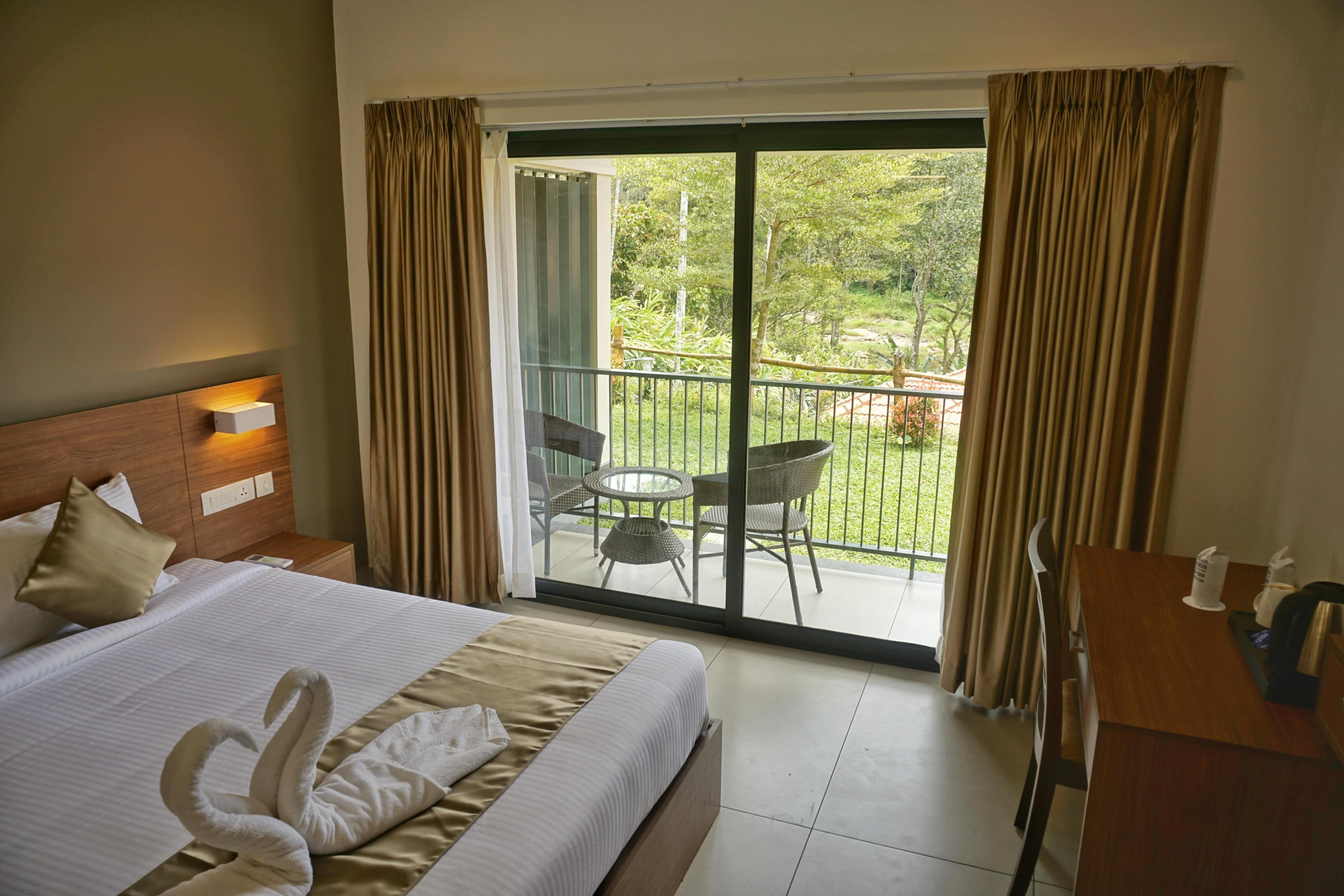 Riverdale Resorts Room Type - Serene Riverview Room with balcony AC