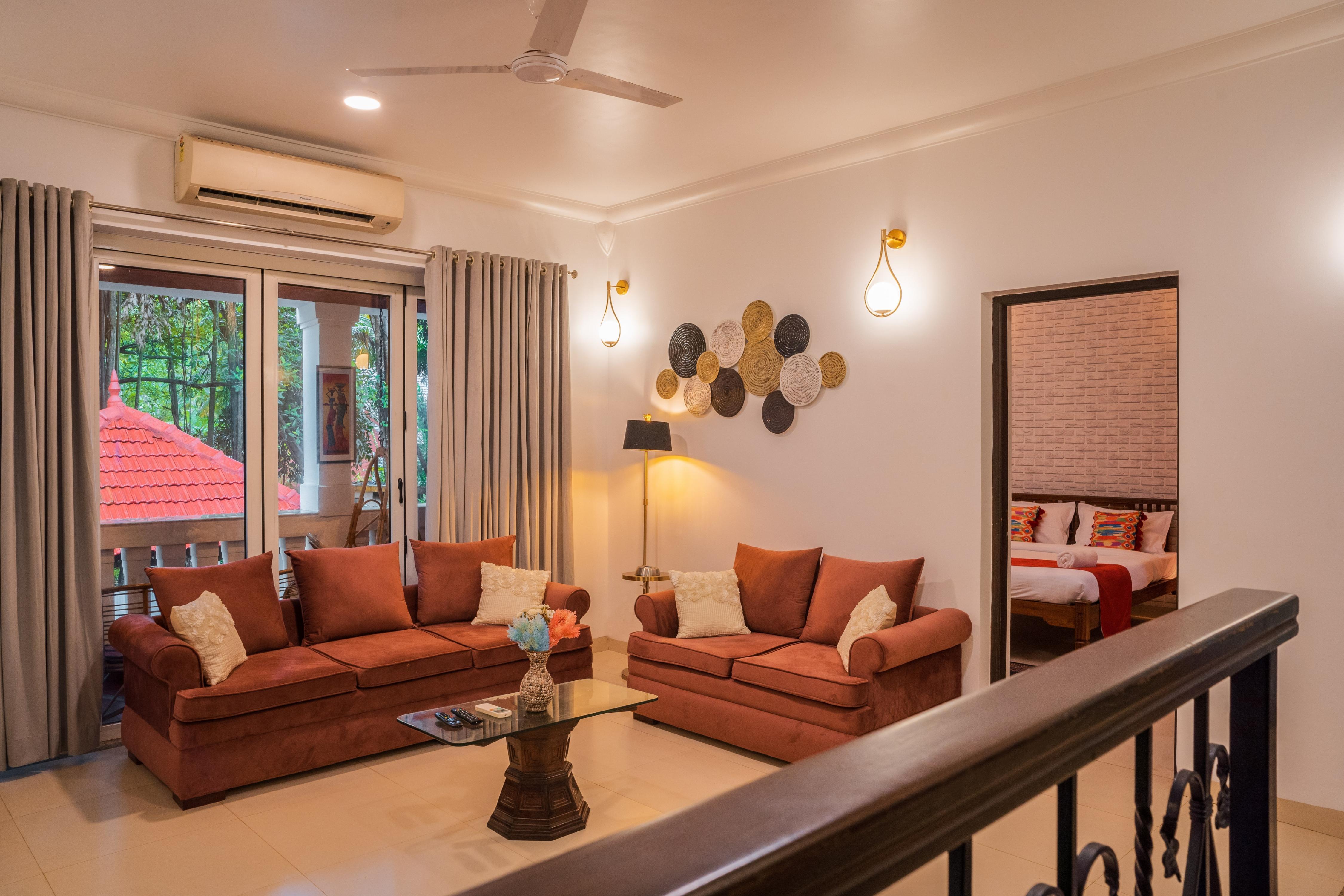 Saga De Banyan 3BHK Luxurious Apartment Candolim - Tap to explore photos