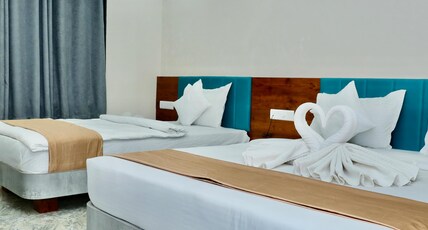 HOTEL LORD KRISHNA Room Type - 3 Bedded AC Family Room (Price is for 3 adults)