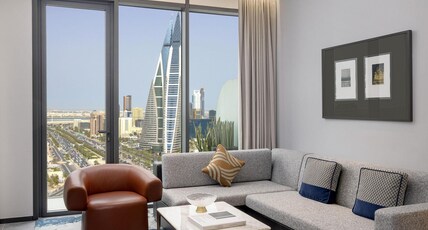 Conrad Bahrain Financial Harbour Room Type - KING ONE BDRM STE SEA VW