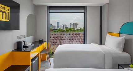 Hotel Mi Rochor Room Type - Superior Twin City View Hotel Mi Rochor Room Type - Superior Twin City View