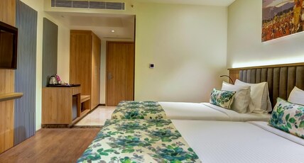 Regenta Central Javaji Mysore Room Type - Deluxe Twin Room Enjoy Happy Hour 1+1 Mocktail timing 11 am -7 Pm