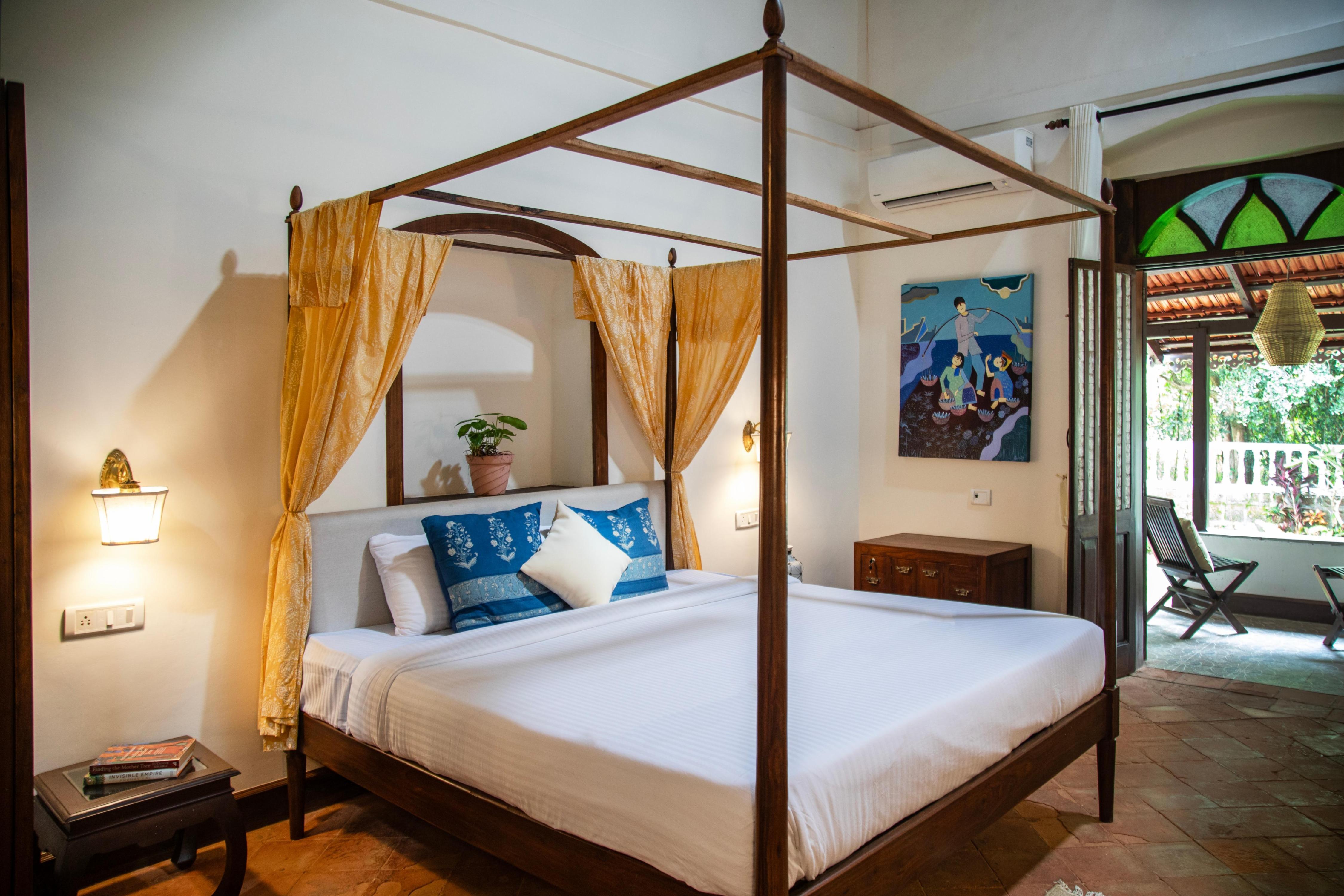 Lamrin Ucassaim Goa An Indo Portuguese Hotel. Room Type - Super Deluxe Room