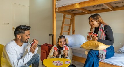 The Social Stays Dehradun Room Type - Bed in 8 Bed Mixed Dormitory with Balcony