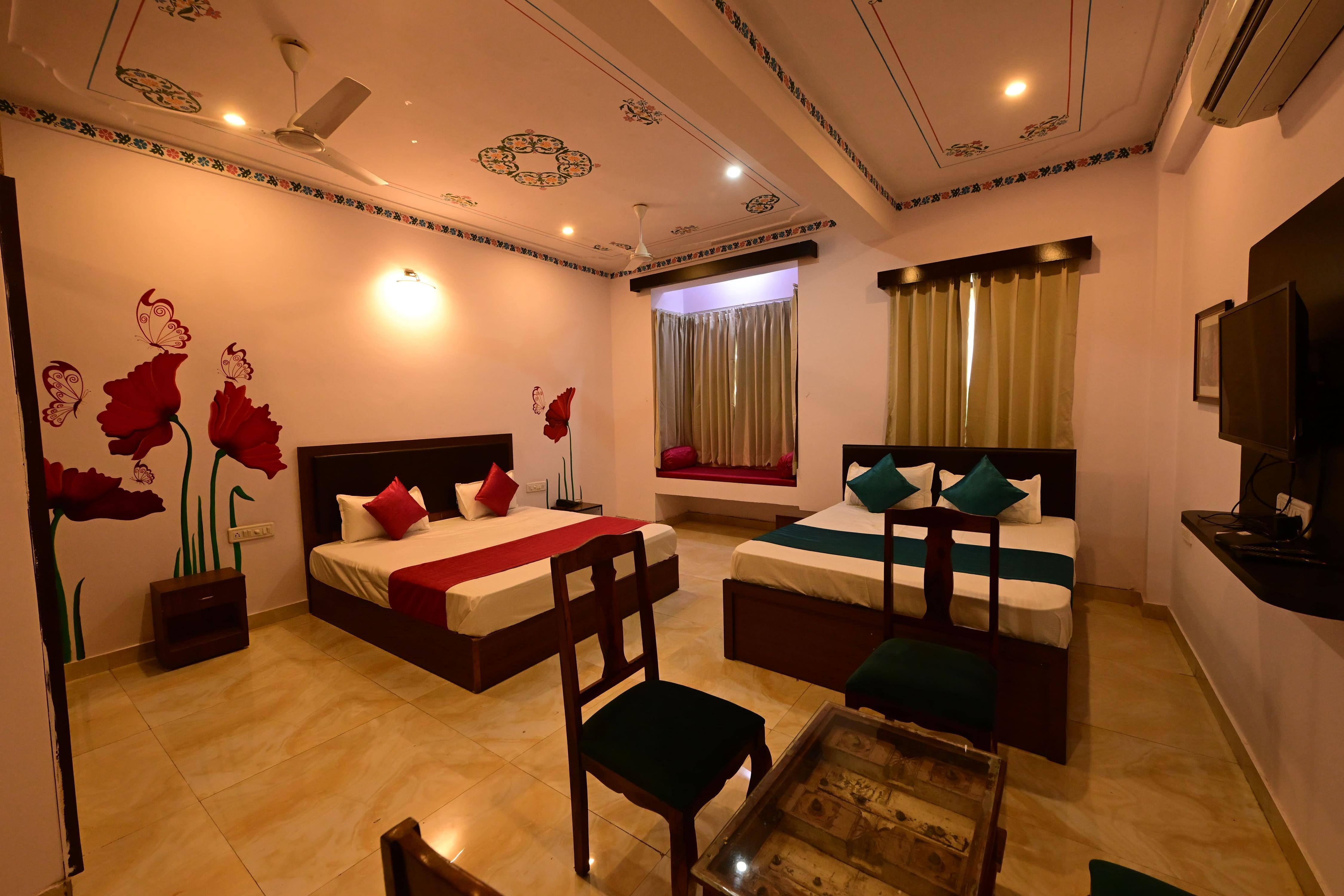Inda Haveli Room Type - Premium Family Room