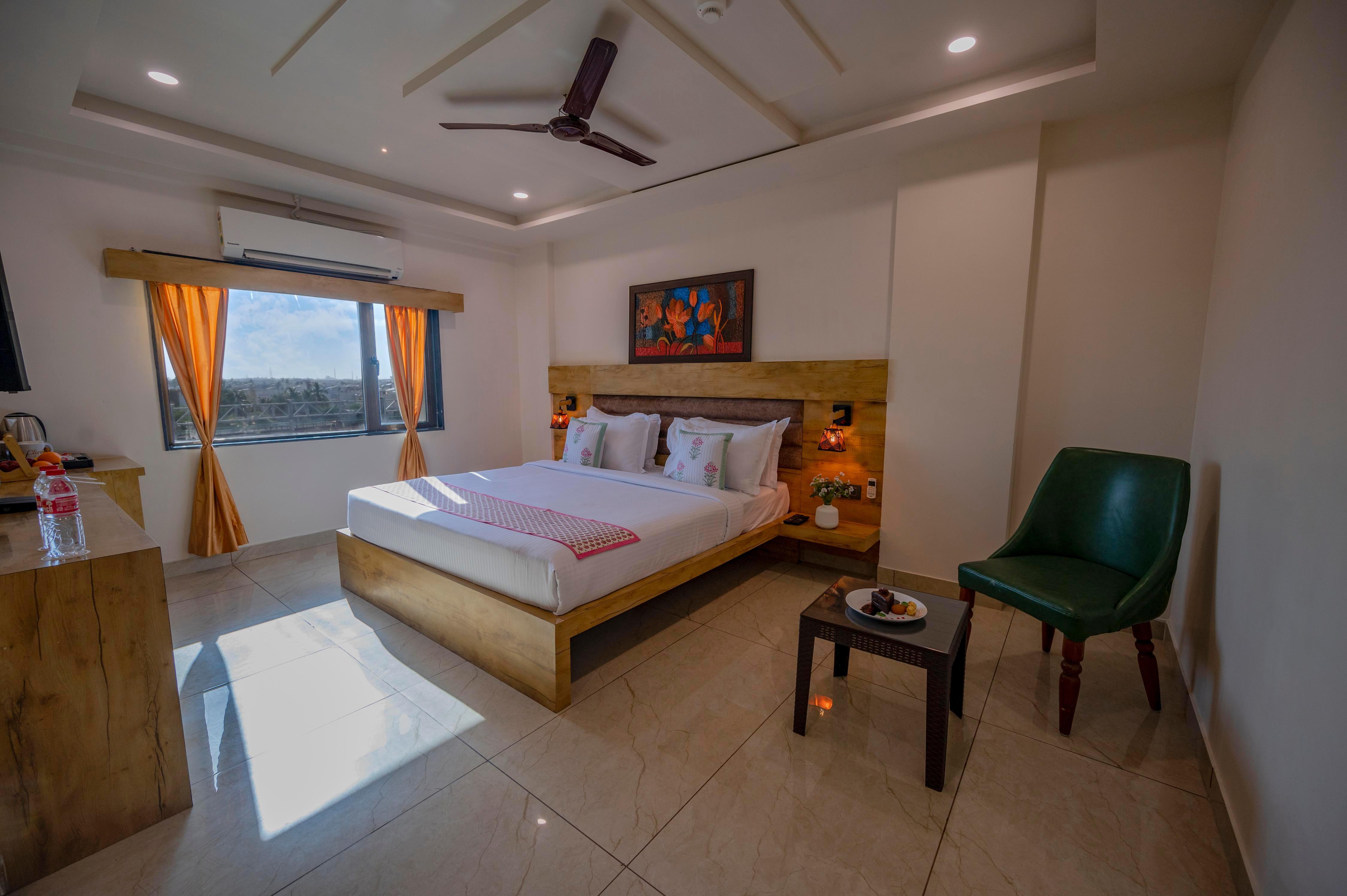 Clarks Collection Somnath - Pure Veg Room Type - Executive room with King Bed and City view