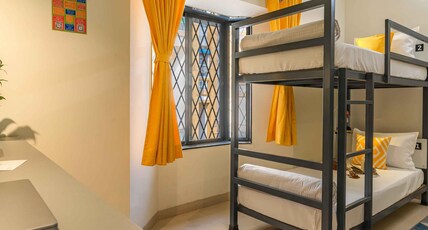 Zostel Pune (Viman Nagar) Room Type - 1 Bunk Bed | Deluxe 4 Bed Mixed Dorm | Shared en-suite washroom