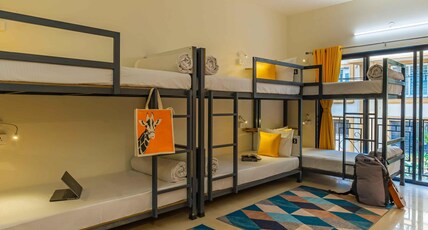 Zostel Pune (Viman Nagar) Room Type - 1 Bunk Bed | Superior 8 Bed Mixed Dorm | Shared en-suite washroom