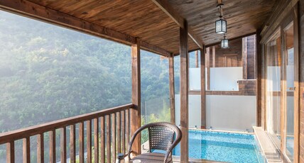 Vasant Kunj Nature Resort Room Type - Hill View Cottage with Plunge Pool