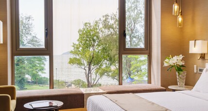 RIVERSIDE SUITES AT PANJIM GYMKHANA Room Type - Deluxe Room with River View Double Bed