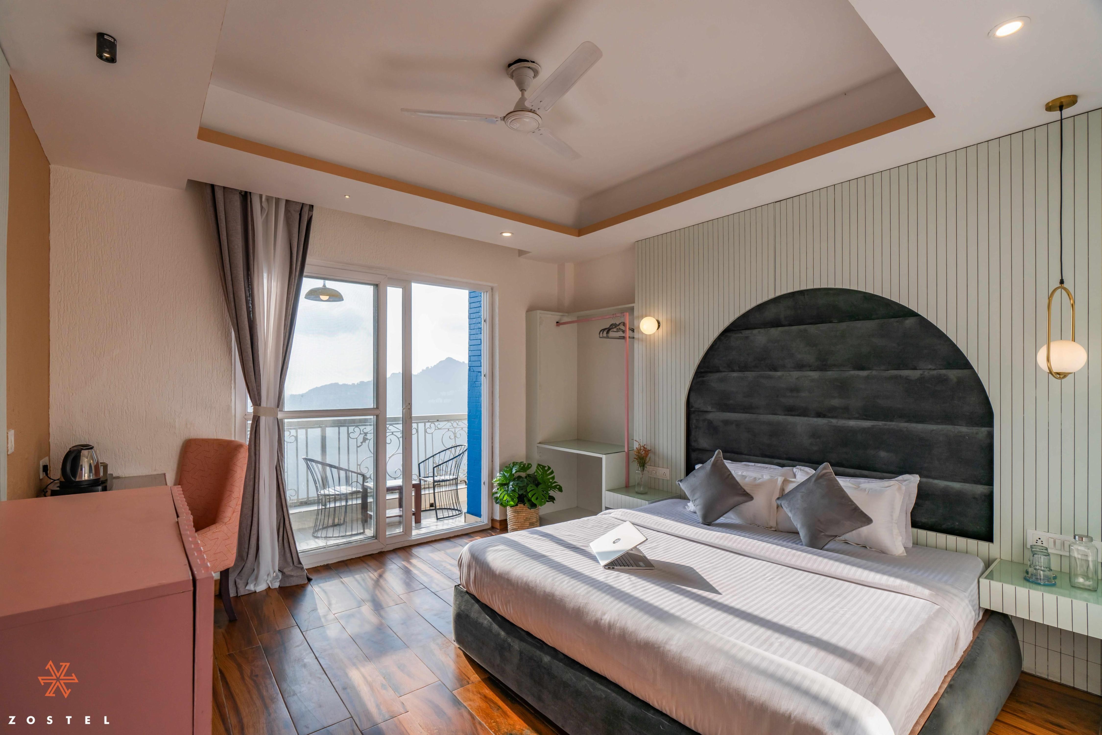 Zostel Mussoorie (Mall Road)  Room Type - Deluxe Private Room (with Balcony)