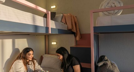 Zostel Mussoorie (Mall Road) Room Type - 1 Bunk Bed | 4 Bed Female Dorm | Shared en-suite washroom Zostel Mussoorie (Mall Road) Room Type - 1 Bunk Bed | 4 Bed Female Dorm | Shared en-suite washroom