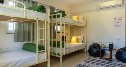 Zostel Bangalore (Koramangala) Room Type - 1 Bunk Bed | Deluxe 6 Bed Female Dorm | Shared en-suite washroom Zostel Bangalore (Koramangala) Room Type - 1 Bunk Bed | Deluxe 6 Bed Female Dorm | Shared en-suite washroom