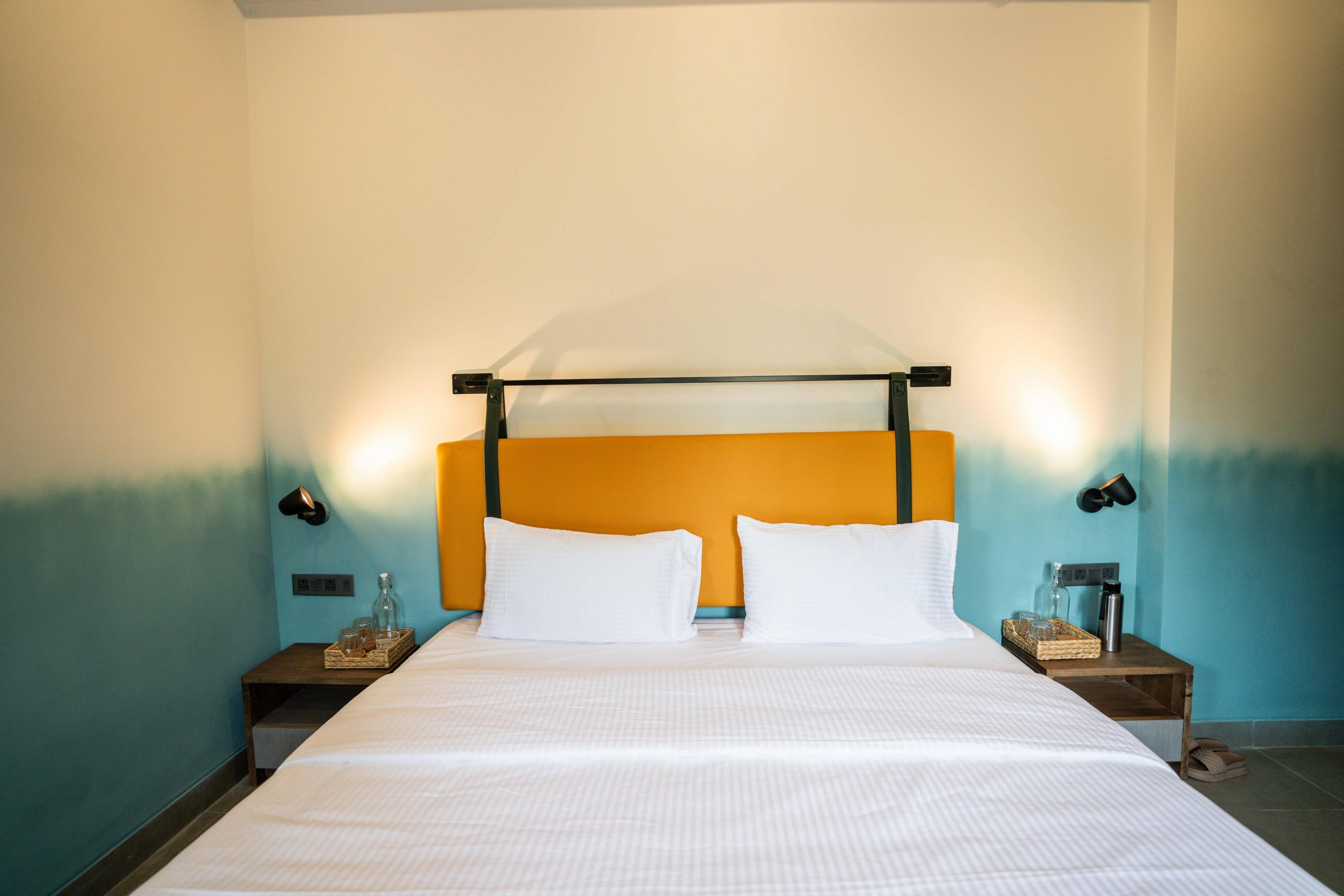 DraperU India (formerly Draper Startup House Hyderabad) Room Type - Deluxe Private Room - King Size Bed