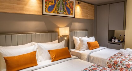 Regenta Central Puri Odisha Room Type - Premium Room with Balcony Partial Sea view (Enjoy Complimentary HiTea)