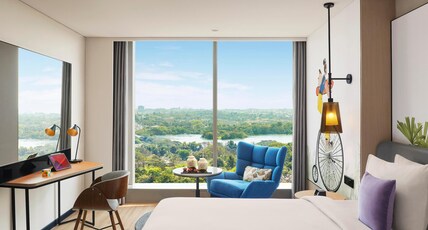 Hyatt Centric Hebbal Bengaluru Room Type - 2 TWIN BEDS LAKE VIEW
