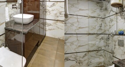 Limewood Stay Service Apartment 2BHK & 1BHK Millenium City Centre Room Type - 1BHK Apartment with Balcony and Kitchen