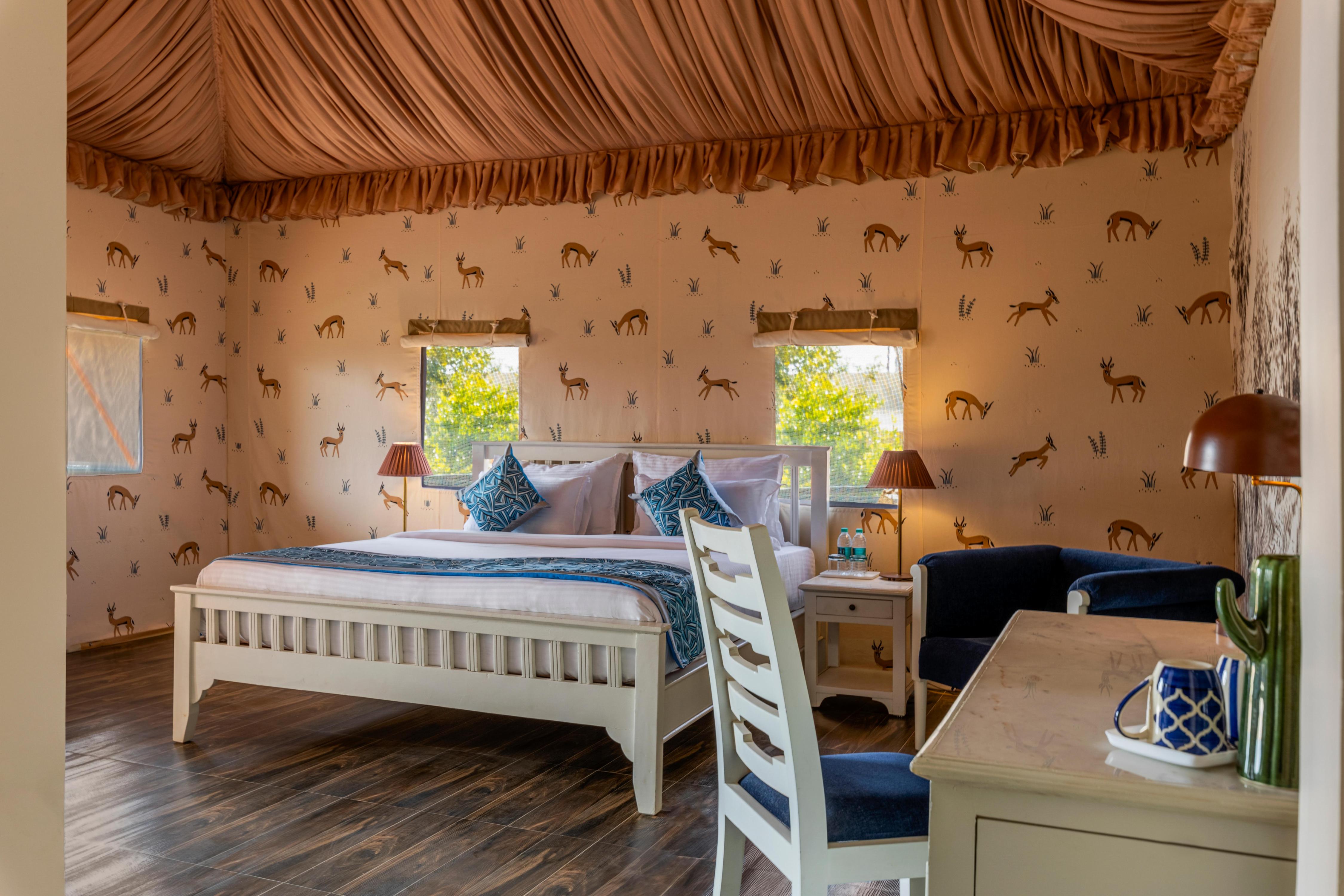 Sterling ReWild Sariska Room Type - Mountain View Antler Tents With Outdoor Shower and Sit Out Sterling ReWild Sariska Room Type - Mountain View Antler Tents With Outdoor Shower and Sit Out