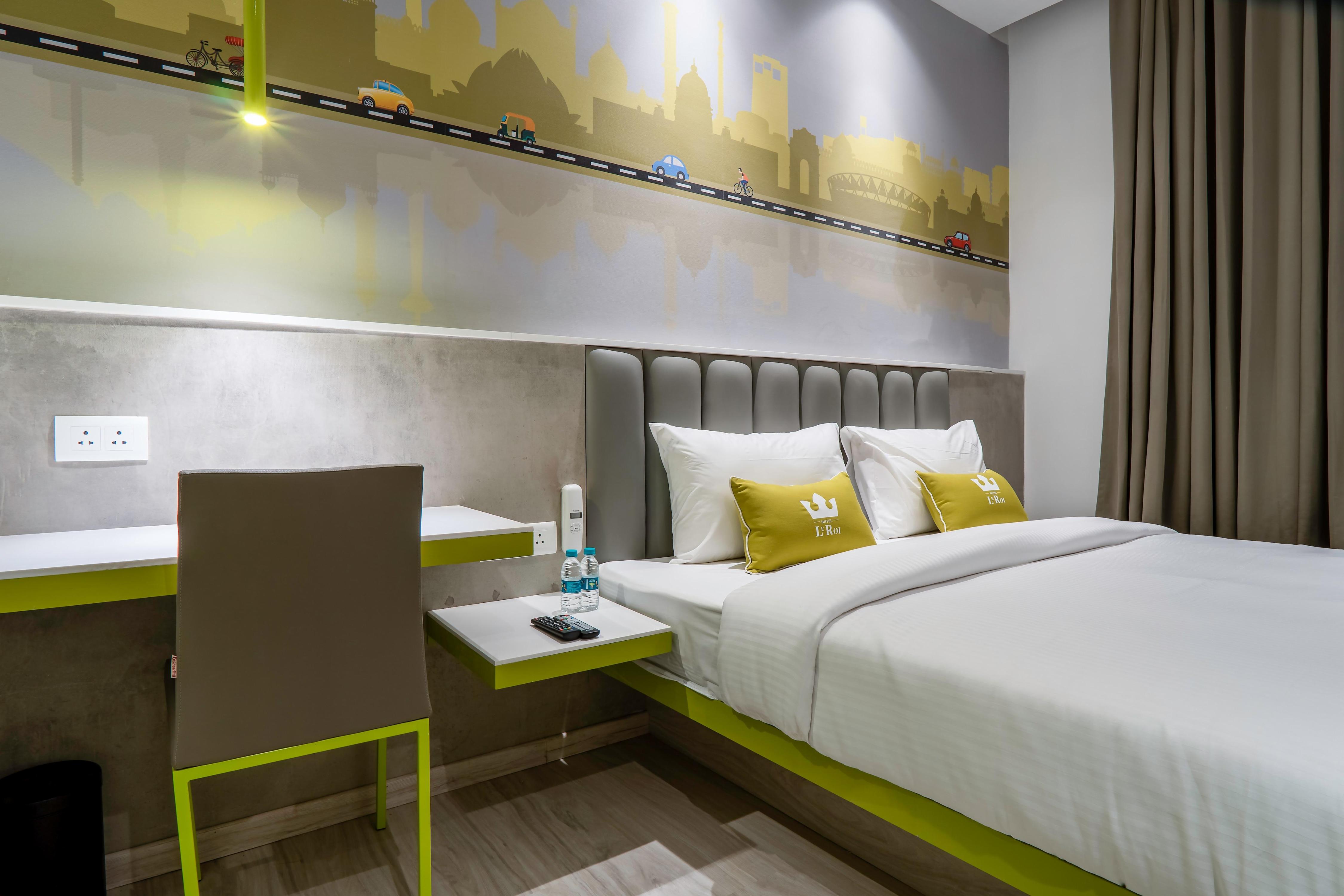 Hotel Le Roi Dehradun @ Dehradun Railway Station Room Type - Corporate Room with Balcony View
