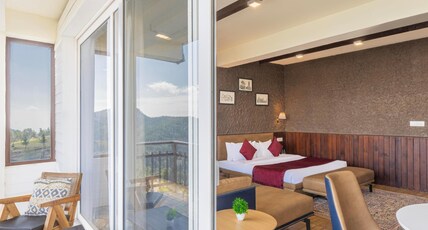 Hotel Woods Winds - A Best Valley View Hotel Room Type - Mountain View Junior Suite  with Private Balcony