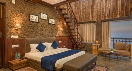 Hotel Woods Winds - A Best Valley View Hotel Room Type - Mountain View Duplex Family Suite with Private Balcony