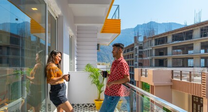 The Social Stays Rishikesh Room Type - Superior Double Room with Balcony
