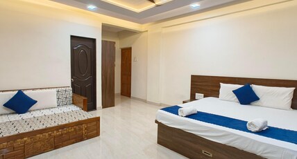 MUDRA VILLA & RESORT Room Type - Nature View Family Room (4 Person) with Balcony