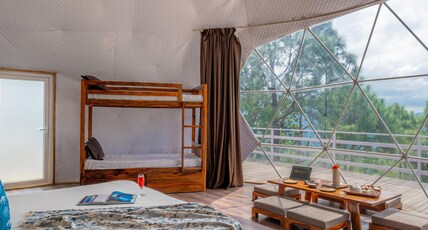 Glamp Echo Corbett Room Type - Canopy Geodesic Dome