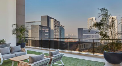 Hilton Gurugram Baani City Centre Room Type - King Terrace Suite
