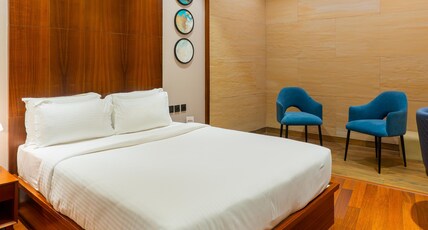 0484 Aero Lounge - Terminal 2 Cochin Airport Hotel. Room Type - Deluxe Room