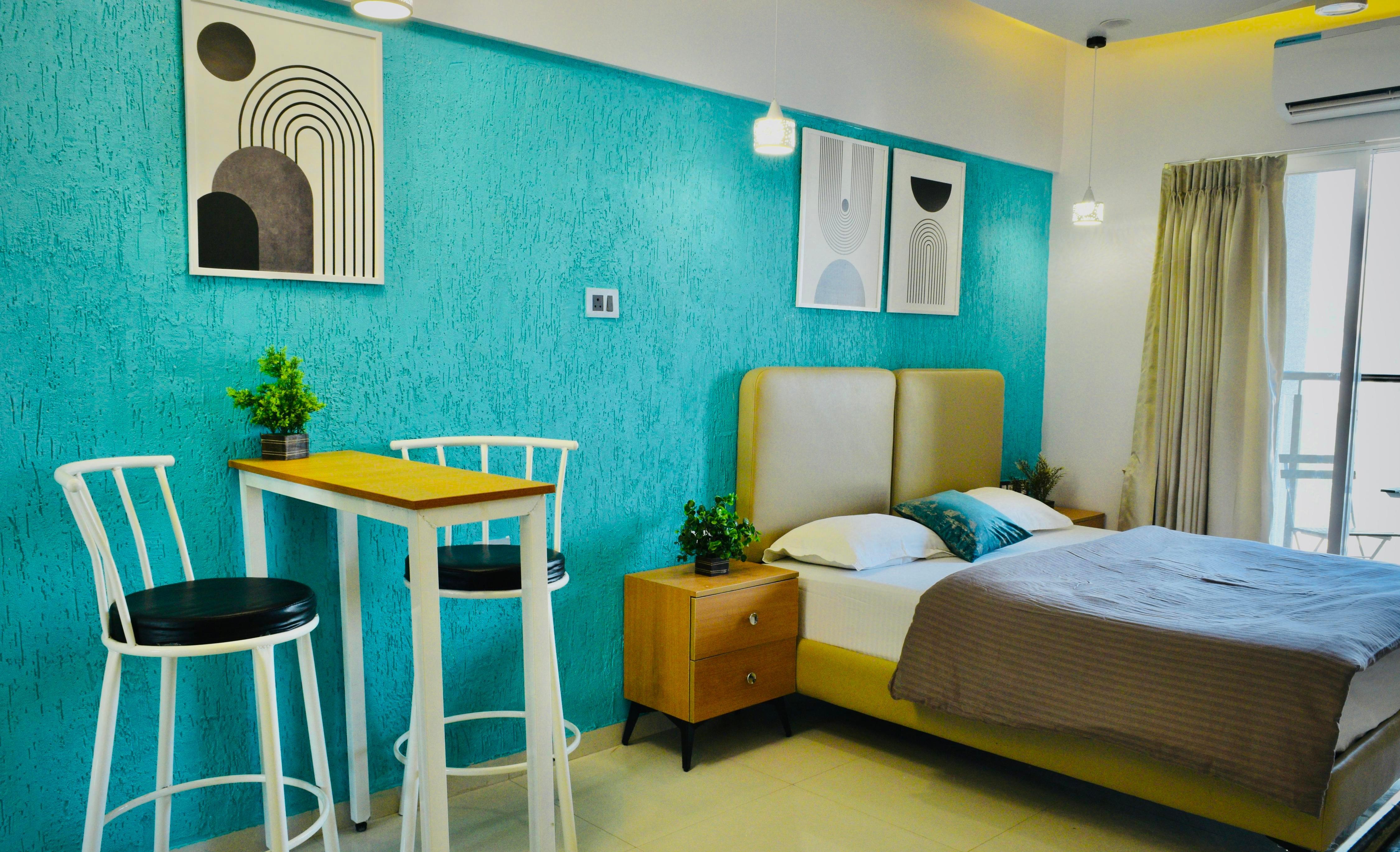 Abhibha Suites: Premium 1 BR Studio Apartments with Balcony Room Type - Sapphire: Studio Apartment with Balcony