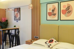 Abhibha Suites: Premium 1 BR Studio Apartments with Balcony