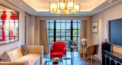 Fairmont Mumbai Room Type - Deluxe Suite 1 King Bed, Fairmont Gold Lounge access