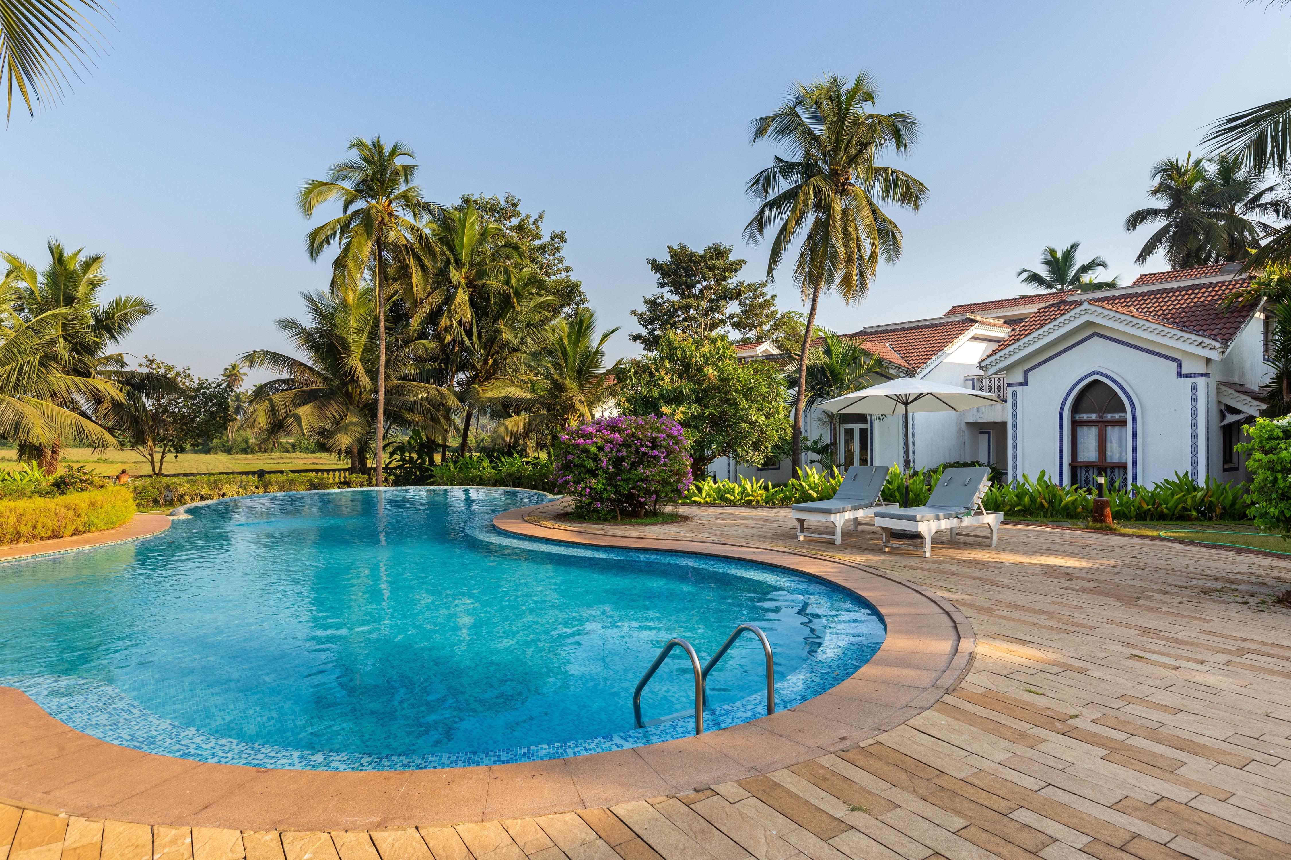 New luxury duplex villa with pool in siolim- C4 - Tap to explore photos