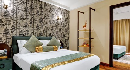 Debu's The Fern Resort & Spa Jim Corbett, Series by Marriott Room Type - Winter Green, Guest room, 1 King, Mountain view Debu's The Fern Resort & Spa Jim Corbett, Series by Marriott Room Type - Winter Green, Guest room, 1 King, Mountain view