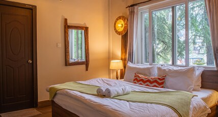 Deodar Bungalow & Cottage by Trikone Room Type - Room 13: Deluxe Room with a Private Terrace