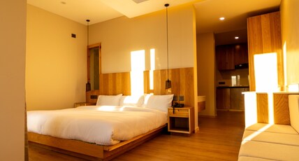 Empire Studio Apartments Room Type - Luxury Suite with Balcony and Living area Empire Studio Apartments Room Type - Luxury Suite with Balcony and Living area
