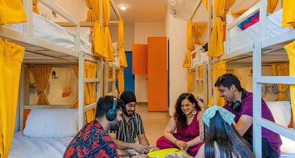 goSTOPS PLUS Goa, Panaji Room Type - Bed in 8 Bed Mixed Dormitory Room with Ensuite Bathroom