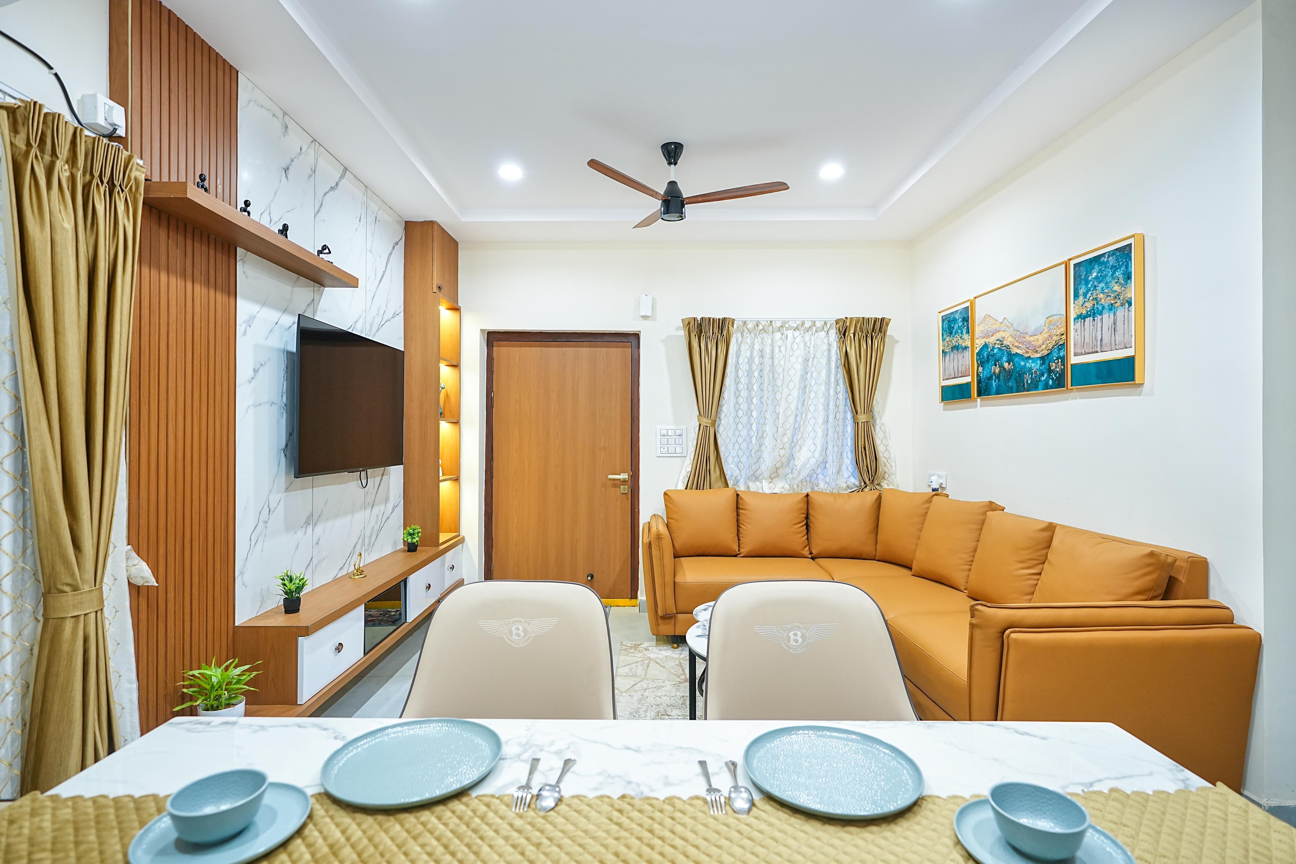 Shreshtam Apart Hotel, Gachibowli Room Type - Three Bedroom Premium Flat