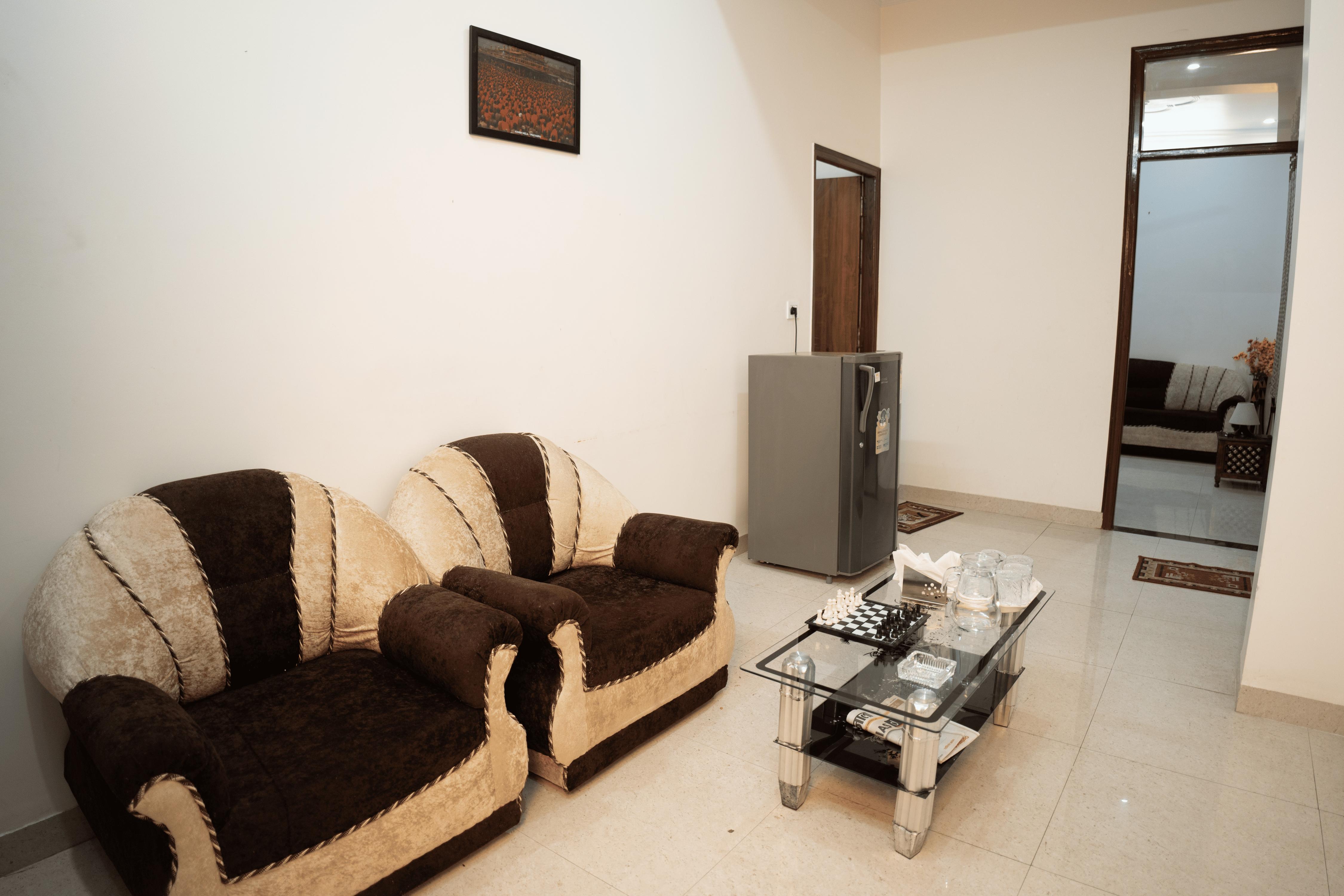 Bed & Breakfast | Entire 1bhk Flat |With Caretaker - Tap to explore photos
